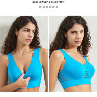Sujetador deportivo de color sólido para mujer, top de fiesta, gimnasio, yoga, entrenamiento atlético, suave, acolchado - details 9