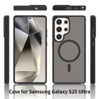 Funda magnética compatible con Samsung Galaxy S25 Ultra Sier Shield, funda protectora anticaídas con sensación de cuero - details 1