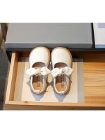Zapatos de cuero con lazo para niñas pequeñas, zapatos de Princesa a la moda, estilo coreano, Mary Janes PU, primavera y otoño, 2023 - details 4