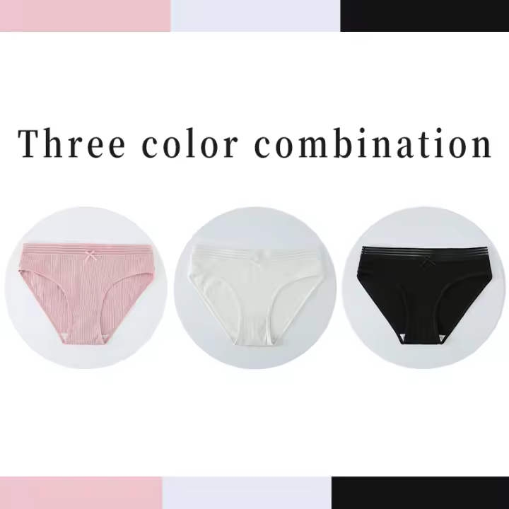 Braguitas Transpirables para Mujer, paquete de 3 Braguitas Transpirables, Máxima Comodidad para Día y Noche - 1