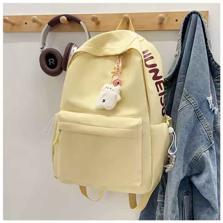 Gran capacidad, mochila, viaje, mochila escolar, estudiante, campus, estilo coreano, casual, hombro, tendencia transfronteriza - 1