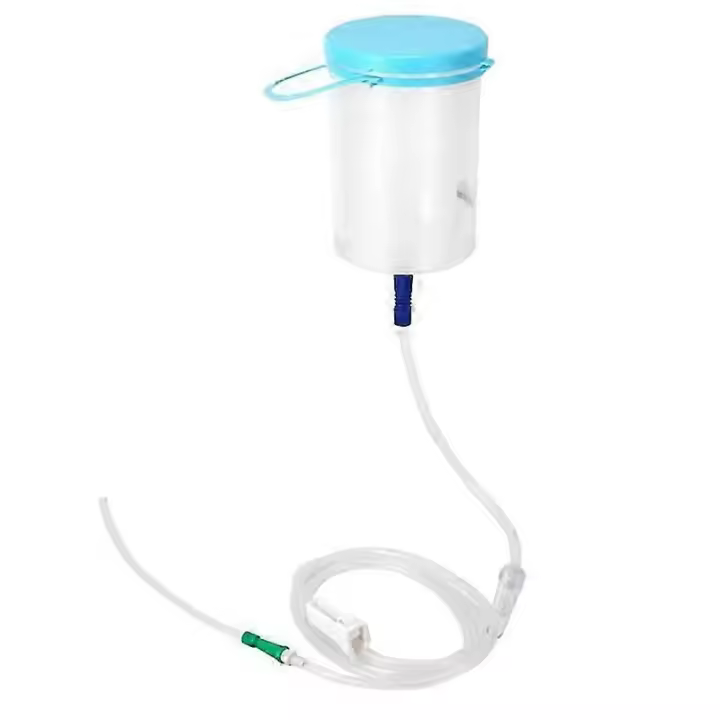 Dispositivo de hidroterapia intestinal con bolsa de barril intestinal Enema con 10 tubos - 1