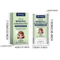 Mineral Sun Protection Stick SPF50+ Cuidado facial hidratante Piel refrescante Anti-UV - details 12