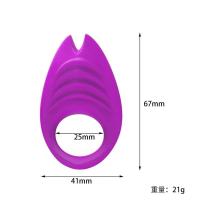 Leten-anillo vibrador para parejas, retardante de eyaculación, erección, anillos dobles vibratorios con Orejas de conejo, mejora los juguetes sexuales para hombres - details 14