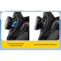 Zapatos De Seguridad Para Hombre Con Botones Giratorios Y Punta De Acero Indestructibles Antipinchazos Y Con Almohadilla De Aire Botas De Trabajo Con Suela De Goma Material De Tela Y Algodón - details 7