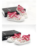 JGSHOWKITO-zapatos de lona para niñas, zapatillas deportivas suaves para correr, con dibujos animados de conejos, zanahorias, estampados - details 6