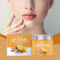 El exfoliante de cúrcuma hidrata, limpia, exfolia, suaviza y suaviza los labios, lápiz labial para el cuidado de los labios. - details 1