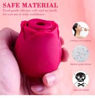 Vibrador de Alta Velocidad en Forma de Rosa Juguete Sexual Estimulador para Mujeres Certificado CE - details 3