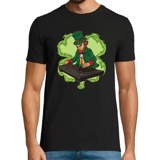dj duende en vivo en el escenario música electro irlandesa Camisetas CERVEZA,Pack Regalo Camiseta Personalizada - 1