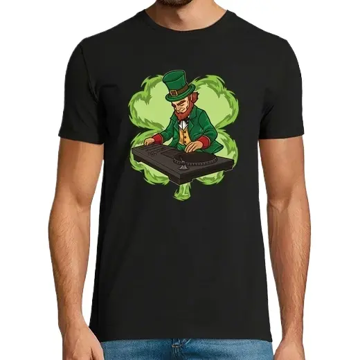 dj duende en vivo en el escenario música electro irlandesa Camisetas CERVEZA,Pack Regalo Camiseta Personalizada - 1