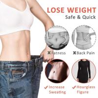 FOCANO Shapewear para mujer barriga talla grande sin costuras cintura alta entrenador corsé Shapewear control de barriga Shaper - details 8