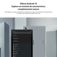 Tablet Android 10 de Blackview Tab 8E 10.1 Pulgadas con WIFI 3GB RAM 32GB ROM Cámara Trasera de 13MP Batería de 6580mAh Octa Core Dual Speakers Soporte USB OTG Pantalla de 1920x1200 - details 9