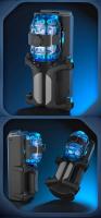 Empaquetado privado Sexy THRUSTING-PRO Masturbador masculino de alta velocidad con empuje automático, copa de masturbación vaginal telescópica, juguete sexual para hombres - details 25