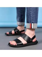 Sandalias Deportivas Zapatos de Verano Hombre Casual Sandalias Romanas Sandalias Paseo Ligeras Antideslizantes Sandalias Chanclas Cuero Sandalia Con Strappo De Pescador Sandalias Cuero - details 1