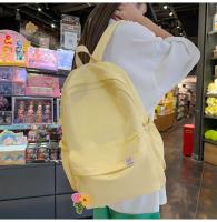 Mochila Impermeable de Nylon para Mujer Bolsa de Viaje Femenina Mochila Escolar para Niñas Adolescentes Bolsa de Libros de Color Sólido - details 23