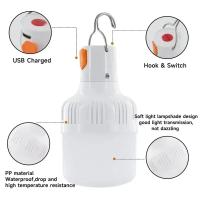 Luces de carga USB para iluminación exterior, focos portátiles recargables para acampar, luz colgante de alto brillo para carpa de pesca - details 3