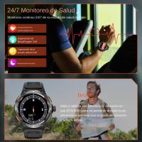 Reloj inteligente militar para hombres, pulsera táctil con luz LED fuerte, para Android e iOS - details 1