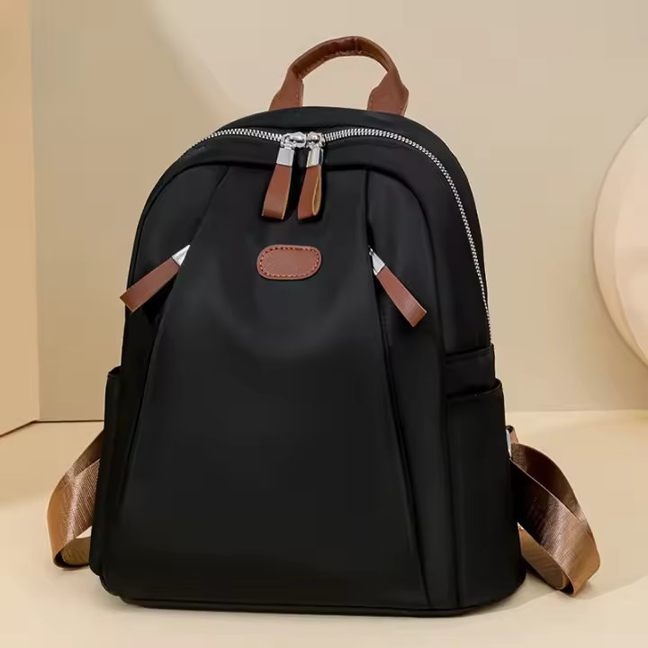 Mochila para mujer, nueva mochila de verano de gran capacidad para mujer, mochila ligera de tela Oxford, estudiante universitario femenino, antisalpicaduras de agua - 1