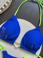 Conjunto de Bikini Halter de Color Sólido RUOTONSEPT Traje de Baño de Estilo Brasileño para Mujeres - details 14