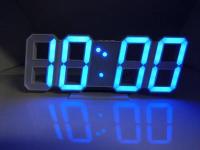 Reloj Despertador 3D Digital Decoración de Dormitorio Luz Nocturna Relojes LED Grandes para Habitación - details 6