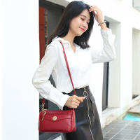 Bolsos Bandolera para Mujeres de Cuero PU Bolsas de Mensajero Femininas con Múltiples Bolsillos Bolsa de Hombro para Damas Forma Cuadrada - details 7