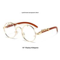 gafas de sol punk redondas retro para hombre, moda de conducción, gafas de sol avanzadas para compras de viaje multicolores para mujer. - details 10