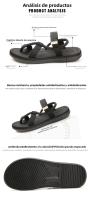 Verano nuevas sandalias de playa chanclas pareja de hombres pellizcar zapatillas vietnamitas zapatillas frescas al aire libre de los hombres - details 3