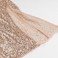 Sexy Women Fashion Backless Hem Slit Spaghetti Strap Sequin Dresses Night Out Vestidos Party Dress - details 5