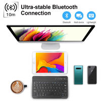 -Mini teclado inalámbrico Bluetooth para ordenador portátil, tableta, teléfono, iPad, teclado recargable para juegos, Android, IOS, MAC, Windows - details 7