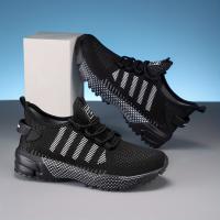 Zapatillas de deporte antideslizantes y transpirables para hombre: zapatillas informales y elegantes para actividades al aire libre de primavera/verano, jogging y entrenamiento en el parque - details 13