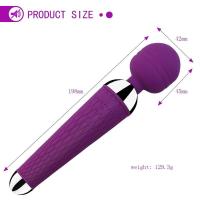 Vibrador AV potente de 10 velocidades, varita mágica, estimulador de clítoris, juguetes para mujeres, masajeador de punto G, producto erótico sexual femenino adulto - details 1