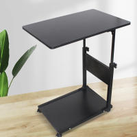 Mesa de Cabilla Ajustable de Altura Estilo Moderno Rectangular Para Cama de Hospital y Portátil - details 2