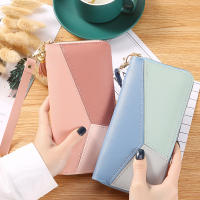 Cartera larga de piel sintética para Mujer, con diseño bolso de mano de borla, tarjetero - details 10