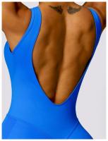 Mono de Yoga con Espalda Hermosa y Hueca Traje Deportivo de Fitness para Mujer Material Exterior de Nylon T-Shirt - details 16
