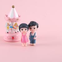 Regalo de Navidad DIY, Mini bonsái bonito para casa de muñecas, pequeños amantes, figurita de pareja en miniatura, muñeca artesanal, adorno para niño y niña - details 6
