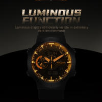 NORTH EDGE HORNET-reloj deportivo de moda, medición de velocidad de hora mundial, 50m, resistente al agua - details 5