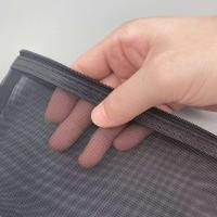 Estuche para lápices con cremallera transparente de nailon, bolsa de papelería transparente de Color sólido, bolsa de maquillaje, Estuche De Viaje, bolsa de almacenamiento de cosméticos de malla - details 11