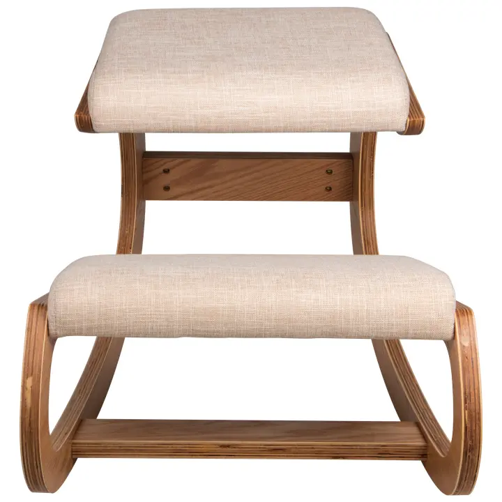 SucceBuy Silla ergonómica para arrodillarse, taburete de escritorio de postura con capacidad de carga de 220 libras con cojín para la cadera para una buena postura, taburete para computadora - 1