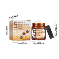 Mascarilla capilar hidratante profunda que nutre, repara el cabello seco, encrespado con puntas abiertas y suaviza. - details 0