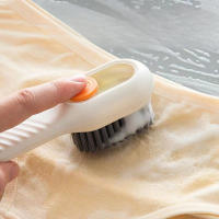 Cepillo líquido para zapatos Cepillo multifuncional para lavar zapatos Tipo de prensa doméstica Salida de líquido El cepillo de limpieza para ropa de pelo suave no daña el artefacto del zapato - details 5