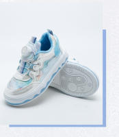 Classmate 2025 primavera y verano nueva superficie de cuero de microfibra niñas zapatos de junta moda botón giratorio lentejuelas mariposa princesa zapatos - details 14