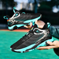 Zapatillas de baloncesto de gran tamaño para hombre, zapatos deportivos transpirables con superficie de malla absorbente antideslizante - details 10