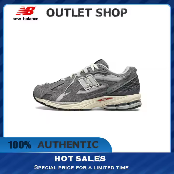 【100% AUTÉNTICO】 NB 1906R Gris " Zapatillas M1906DA Zapatillas deportivas de moda unisex para hombres y mujeres apliques LETEN - 1