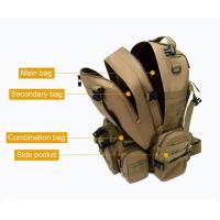 Mochila táctica de 50L Impermeable, para hombre, ideala para senderismo, escalada, pesca, portátil para ordenador de viaje - details 5