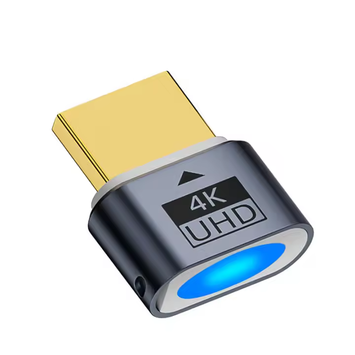 Enchufe Dummy HDMI Compatible 4K HDR Adaptador de Pantalla Fantasma sin Cabeza - 1