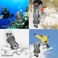 PULUZ Carcasa Sumergible para Insta360 ONE X2, Impermeable a 30m Bajo el Agua - details 5