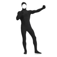 Traje de cuerpo completo Halloween, mono naranja, disfraz de Ninja Mardi Gras, ropa de fiesta para mujeres y hombres, mono de cuero - details 3