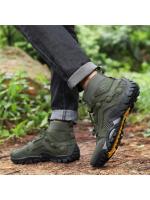 Zapatos de senderismo para hombre, zapatos de senderismo impermeables bajos para exteriores, zapatillas de senderismo y rastreo ligeras y transpirables - details 2