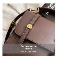 Mochila Mujer 2025 Nueva hebilla versátil Estilo universitario para mujer Bolso bandolera portátil Mochila pequeña de moda - details 16