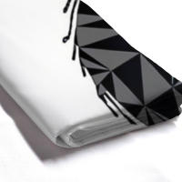 Cortinas de ducha de tela impermeable con ganchos, accesorios para el hogar, decoración creativa para Baño - details 4